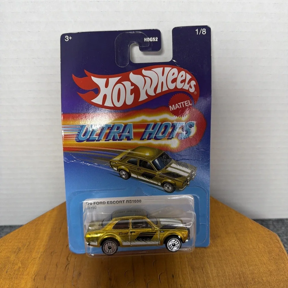 2024 Hot Wheels ULTRA HOTS 1/8 '70 FORD ESCORT RS1600 Gold Target Near‎ Mint